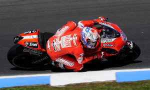 Stoner Storms to Pole Position in Australia