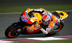 Stoner Takes Pole Position in Qatar