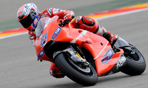 Stoner Wins Aragon MotoGP Race