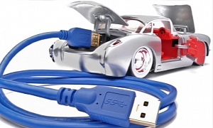 Store Your Data in USB Muscle Cars