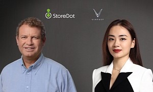 StoreDot Reveals One of Its Automotive Investors in Series D Funding Round: VinFast
