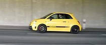 Straight-Piped Abarth 595 Competizione Channels an Inner-Tunnel Demon to 144 MPH