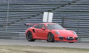 Straight-Piped Porsche 911 GT3 RS Goes Passing-Berserk on Track, Sounds Heavenly