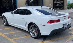 Straight-Piped V6-Powered Chevy Camaro Sounds Like a Trumpet