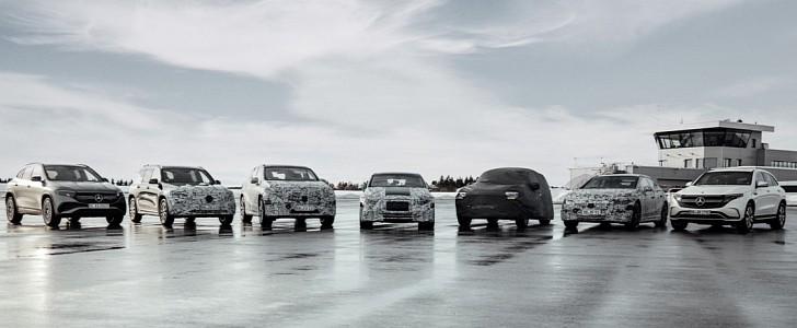 Mercedes-Benz EQ lineup