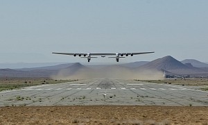 Stratolaunch Cuts Short Sixth Flight Test of Its Mammoth Carrier Aircraft