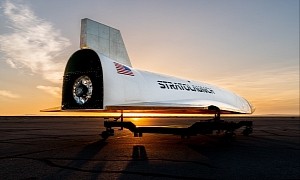 Stratolaunch Reveals First Talon-A Vehicle Set to Be Carried by Massive Aircraft Roc