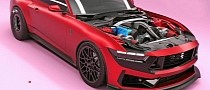 Street & Drag Satin Digital 2024 Ford Mustang Is an Open Twin-Turbo Love Letter