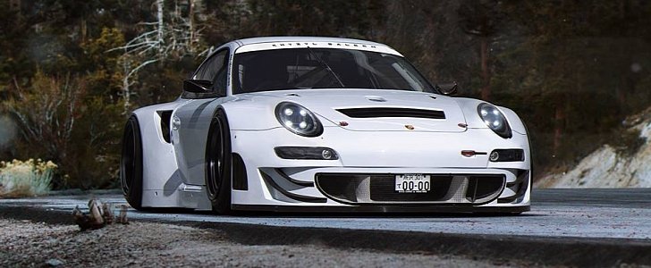 Street-Legal Porsche 911 GT3 RSR rendering