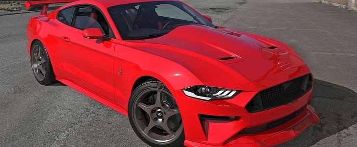 2022 S550 Ford Mustang SVT Cobra R rendering by abimelecdesign on Instagram