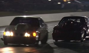 Street Outlaws' Deathtrap Fox Body Mustang Backs Up Nickname with Killer Save
