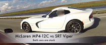 Street Race: McLaren MP4-12C vs 2013 SRT Viper