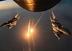 Strike Eagles Set Off Flares Behind a Fuel-Loaded Stratotanker, Is it Dangerous?