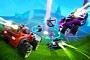 Strike Oversized Golf Balls Using Turbo-Charged Cars in Turbo Golf Racing