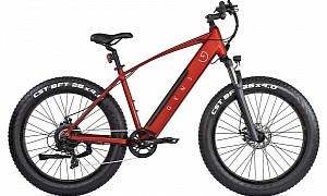 Striking Red OutCross E-Bike Has the Looks and Fat Tires to Take You Anywhere You Want