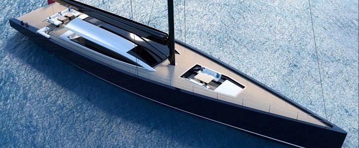 Project 3093 is a striking sailing yacht that will be delivered to its owner in 2024