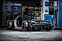 Stripped-Out Acura NSX Looks Like a Ghost, Is Widebody Material