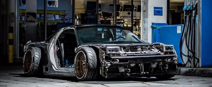 Stripped-Out Acura NSX