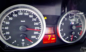 Stroked 4.4-liter V8 Powered BMW E92 M3 Has No Problem Reaching 280 km/h