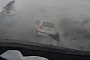 Strong Winds in Taiwan Blow Car Away and Leave Woman Stunned on the Street – Video