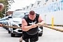 Strongman Pulls 16 Cars for Kids Fundraiser and Loses a Tooth in the Process