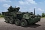 Stryker Infantry Vehicle With 30 MM Caliber Weapon Rolls Out to Test Range