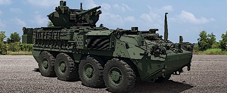 Stryker Infantry Vehicle with 30 mm gun