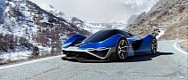 Student-Designed Alpine A4810 Hydrogen-Powered Supercar Aims for New EV Heights