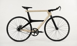 Students at Iowa State University Unveil Fully Operational Form Y Wooden Bicycle