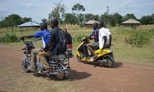 Students In Kenya Launching Solar Powered Motorcycles