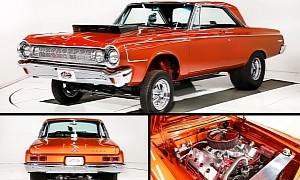 Stunning 1964 Dodge Polara Gasser Is Ready To Go Wheels up Thanks to Massive HEMI V8