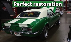 Stunning 1968 Chevrolet Camaro Z/28 in Rallye Green Is What All Barn Finds Hope To Become