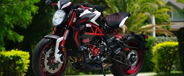2016 MV Agusta Dragster 800RR LH44 getting auctioned off