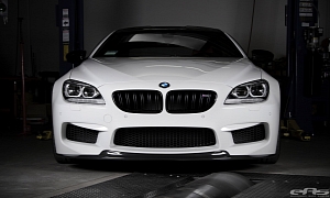 Stunning Alpine White BMW M6 Gran Coupe Gets Arkym Body Kit