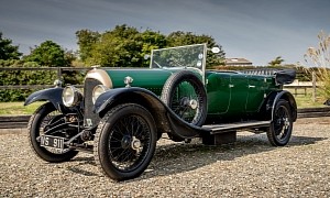 Stunning and Unusually Correct 1924 Bentley 3 Litre Vanden Plas Tourer to Go to Auction