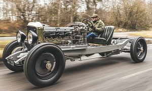 Stunning Bentley Rolling Chassis Restored by Vintage Bentley to Grace Pebble Beach