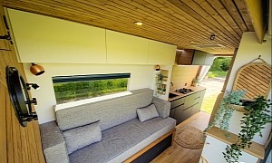 Stunning Bespoke Van Conversion Allows You To Experience the Freedom of a Mobile Lifestyle