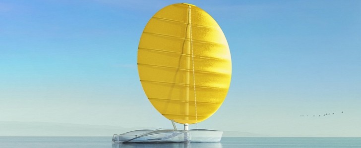 The Second Sun is a spectacular sailboat concept based on sustainability