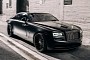 Stunning, Custom Rolls-Royce Wraith Black Badge Is a Proper Matte/Glossy Adieu