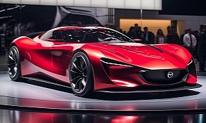Stunning Mazda RX-X Concept Comes From Fantasy Land To Fuel Our Rotary Dreams