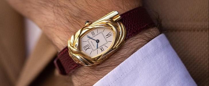 The unique Cartier Cheich will be available for auction through Sotheby's