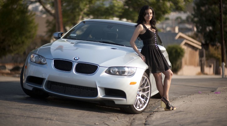 Sera Trimble and her BMW M3