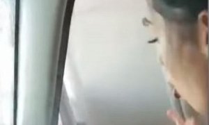 Stupid Kiki Challenge in a Car Wash Ends With a Broken Car Door