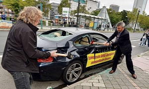 Stupid, Rich Man Trashes BMW M6 to Prove a Point