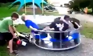 Stupidity Always Gets People Inches from Serious Injury – Video