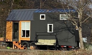 Sturdy TruForm Tiny House With Cabin in the Woods Vibe Can Be Your Affordable Mobile Abode