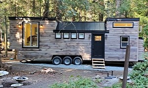 Stylish Napa Tiny House Packs Tons of Goodies Inside Despite Its Compactness