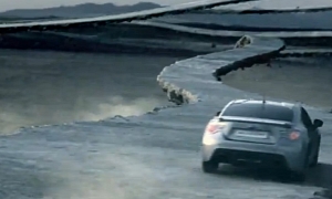 Subaru BRZ Battles Snake Road