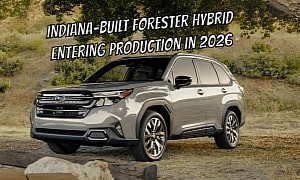 Subaru Forester Hybrid Coming 2026, Will Be Made Stateside