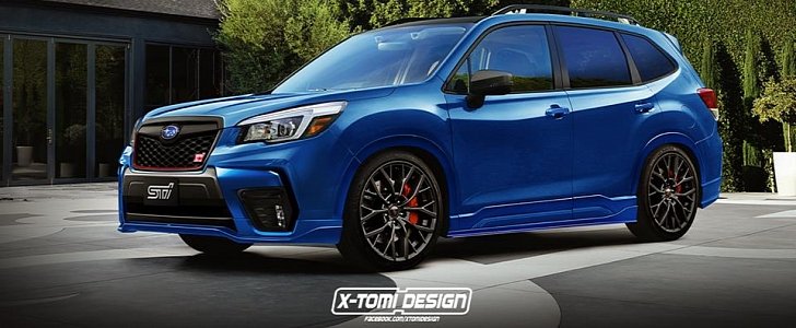 Subaru Forester STI Rendering Will Give You a Bad Case of Nostalgia